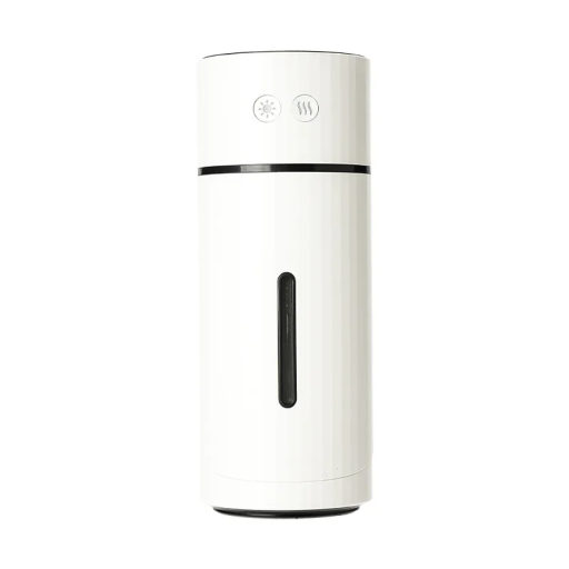 Draadloze luchtbevochtiger 260 ml USB-oplaadfunctie 1000 mAh Stille werking Aromatherapie Draagbaar ontwerp 72 x 72 x 188 mm Witte luchtbevochtiger