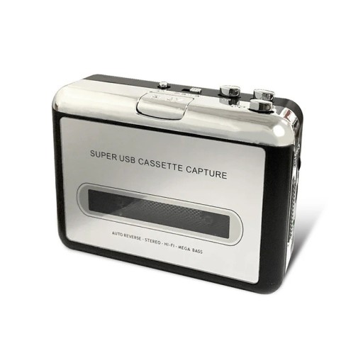Draagbare cassettespeler met USB-C-recorder 110x75mm cassette naar MP3-converter Type C naar USB audio-opname radio muziekspeler