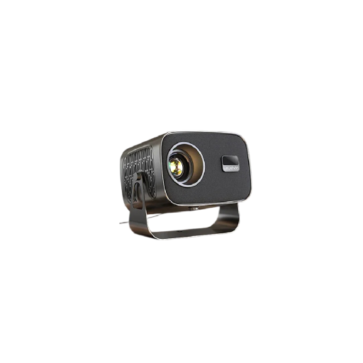 Draagbare projector Android 11 WiFi 6 350 ANSI 720P 4K ondersteuning elektrische scherpstelling trapeziumcorrectie 360° rotatie voor thuisbioscoop