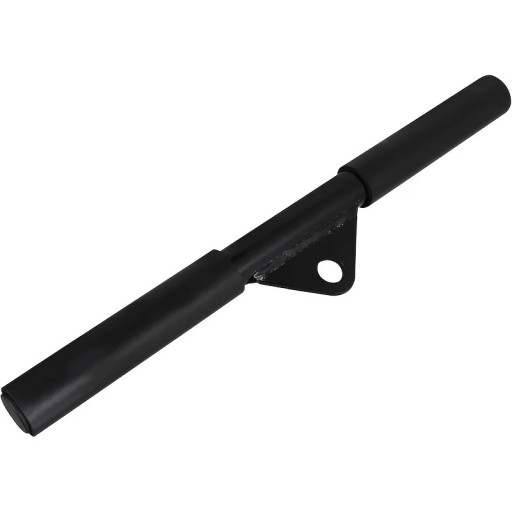 Dragstång 40 cm med ergonomiska handtag kompakt kabeltillbehör av stål för hemmagym och dragövningar