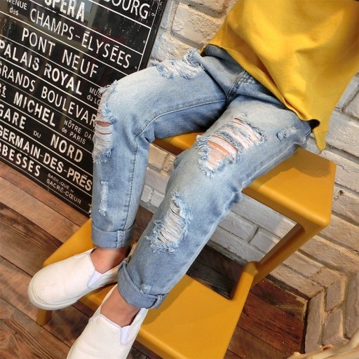 Drenge jeans med revner