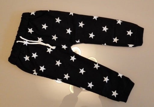 Drenge sweatpants med stjerner J2537