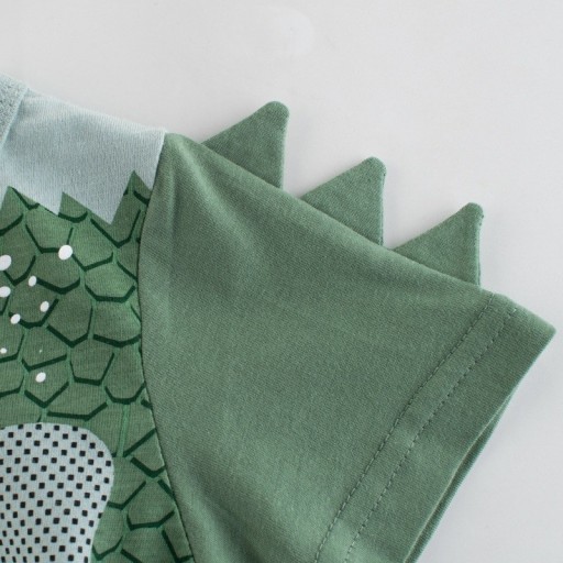 Drenge-T-shirt med dyreprint