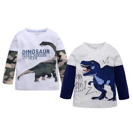 Drenge T-shirt med lange ærmer B1621