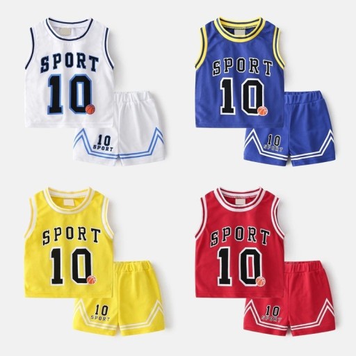 Drenge tanktop og shorts B1624