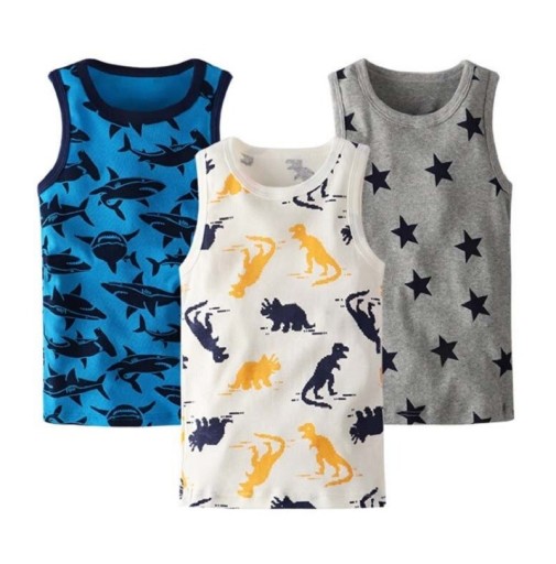 Drenge tanktoppe 3 stk.