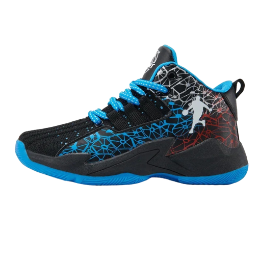 Drenges basketballsneakers Basketballsko med skridsikker sål Drenges sportssneakers V315