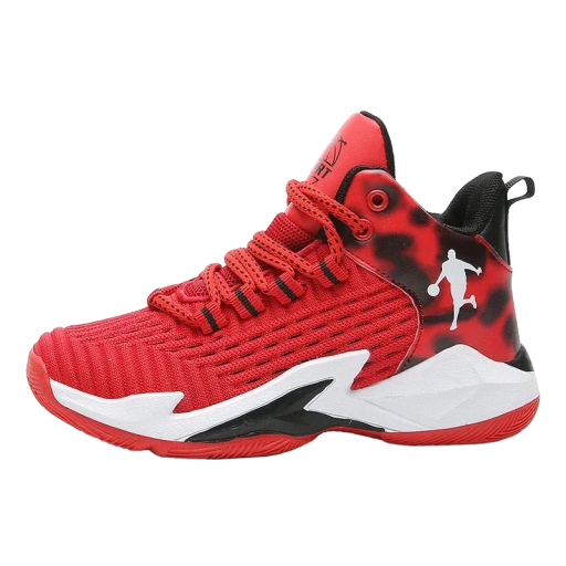 Drenges basketballsneakers Basketballsko med skridsikker sål Drenges sportssneakers V317