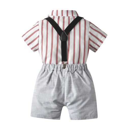 Drengeskjorte og shorts B1345