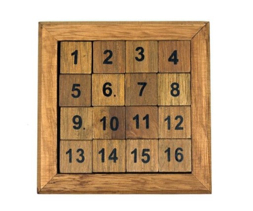 Dřevěná vzdělávací tabulka číslice