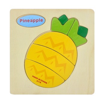 Dřevěné puzzle pro děti J629