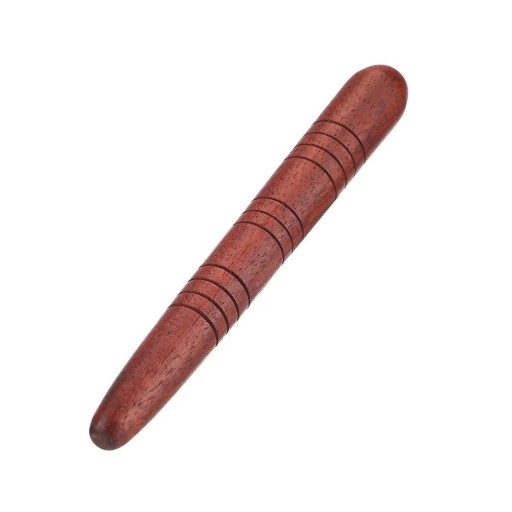 Drevený nástroj na reflexnú masáž nôh 14x1,6 cm Fyzioterapeutická akupresúrna tyčinka Thajská masáž Meridian Pen Kúpeľný doplnok