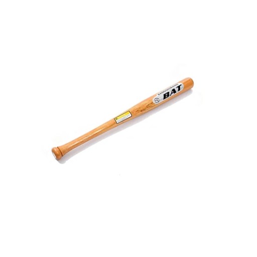 Drewniana kij baseballowy 54 cm Z masywnego drewna jesionowego i akacjowego Twardy kij obronny do softballu i baseballu Rodzinny sprzęt sportowy