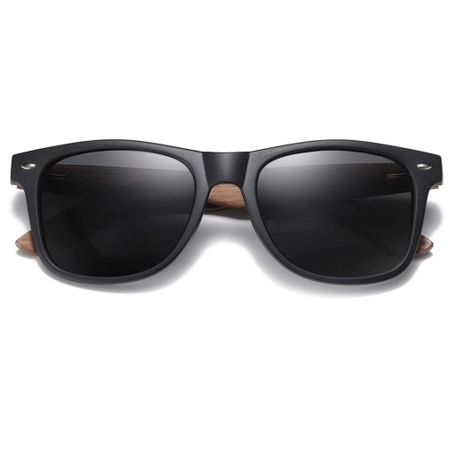 Drewniane okulary przeciwsłoneczne męskie E2158