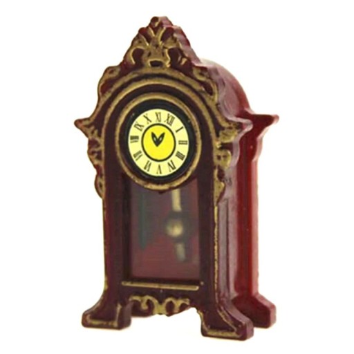 Drewniany zegar dla lalki