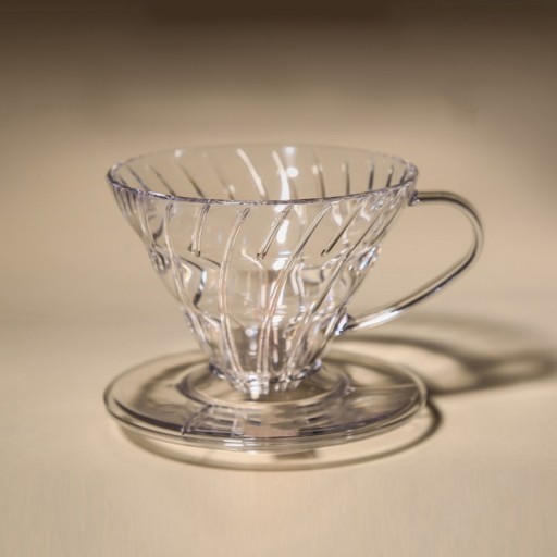 Dripper in plastica per caffè