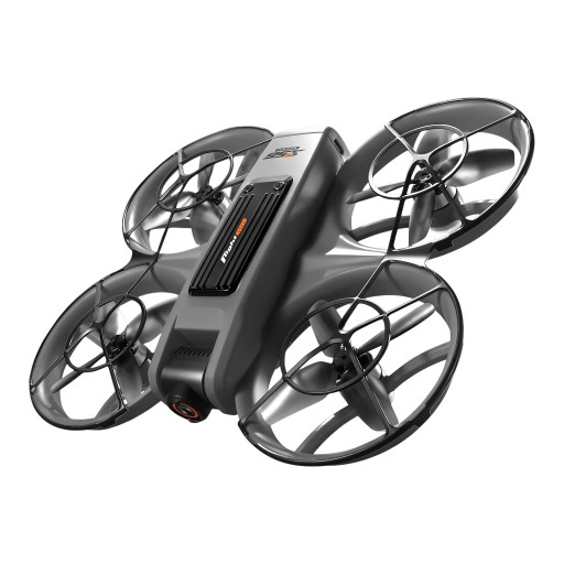Dron S156 med dual kamera Foto 3840 x 2160 px Fjernbetjening med 12,5 cm skærm Børsteløse motorer og optisk positionering Til luftfotografi