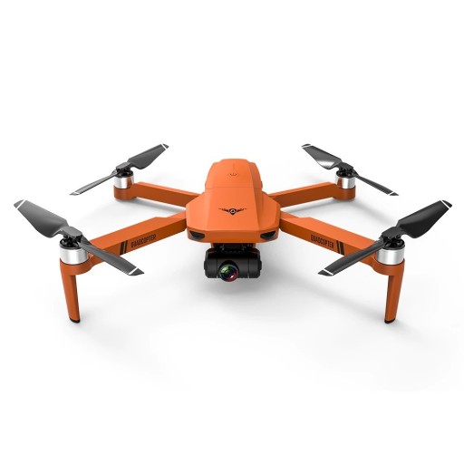 Dron z kamerą i akcesoriami