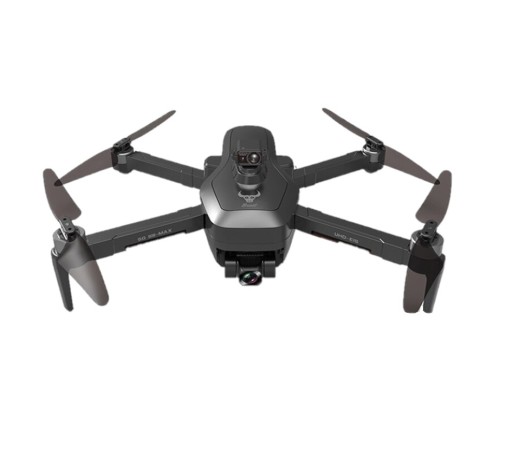 Drone med kamera og laser til forhindringsdetektering