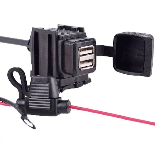 Dual USB motorkerékpár töltő A2285