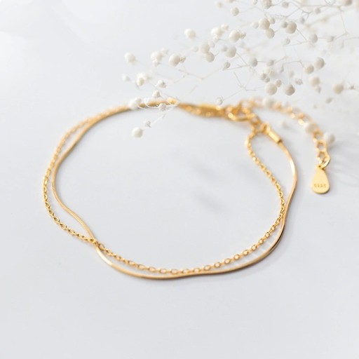 Dubbelarmband för kvinnor