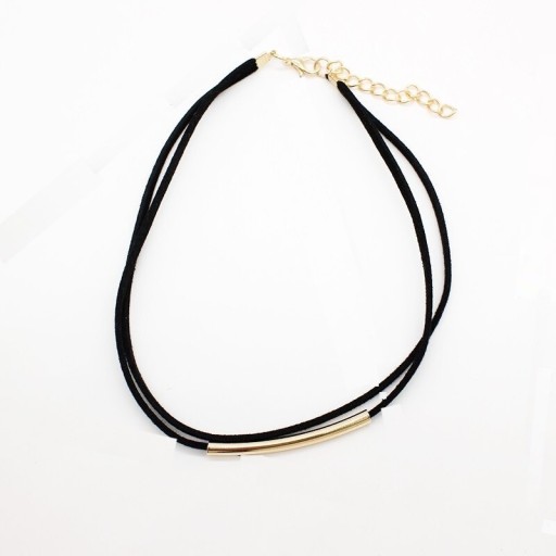Dubbele choker ketting voor dames