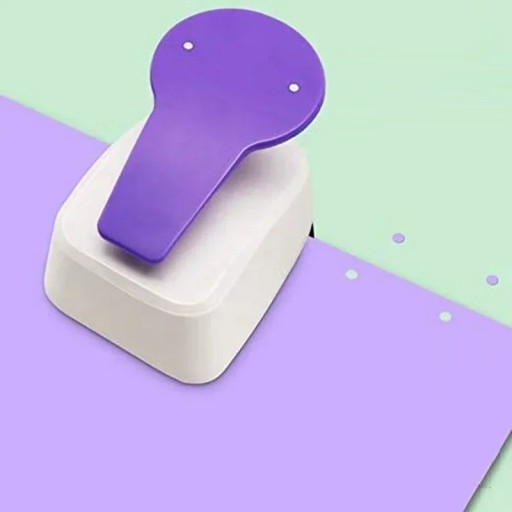 Dubbele perforator voor papier Twee kleine gaatjes tegelijk Sterke perforator voor twee kleine gaatjes in papier