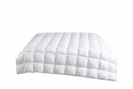 Duck Down Duvet 220 x 240 cm 3 kg White Goose Down Winter Quilted Duvet 3D Chamber Construction Warm Duvet