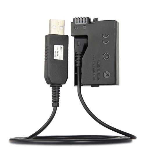 Dummy-Akku mit USB-Stromkabel