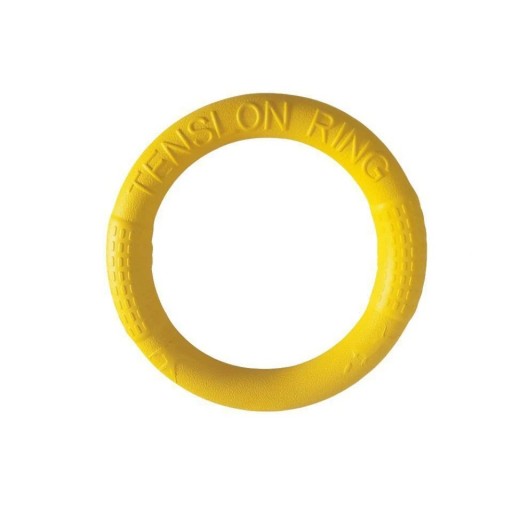 Durable Rubber Flying Ring for Dogs 17.5 cm Throwing Toy for Fetch Training and Water Games for Small Medium and Large Dogs