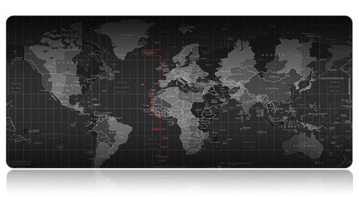 Duża podkładka pod mysz - Mapa świata