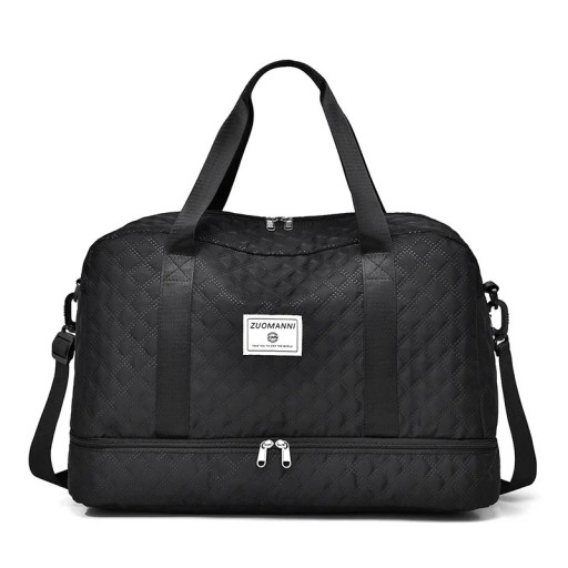 Duża torba podróżna z nylonu 49 x 25 x 32 cm Torba sportowa na ramię Torba na siłownię Torba weekendowa do podróży i treningu
