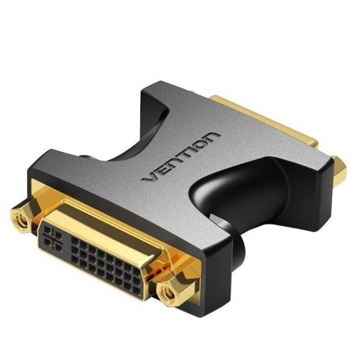 DVI 24+5pin női-női csatlakozó Két DVI kábel összekapcsolásához Akár 1080p Full HD felbontás Anyag: PVC Formázott test a könnyű fogás érdekében