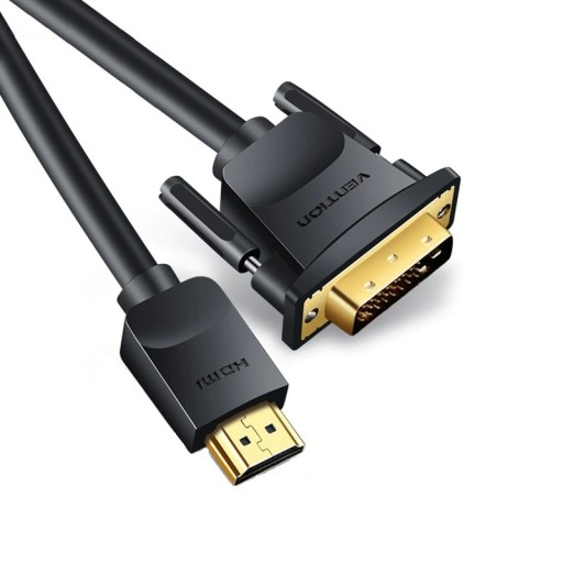 Dwukierunkowy kabel połączeniowy HDMI / DVI M / M