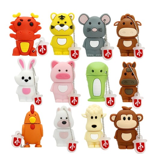 Dyreformet USB-flashdrev