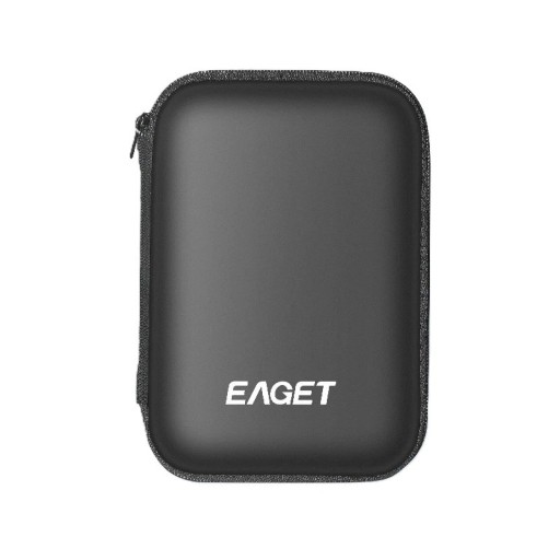 Eaget Harde Schaal Voor 2,5 Inch Schijf 14 x 10,5 cm Zwart Draagtas Voor Externe HDD Beschermhoes Met Rits