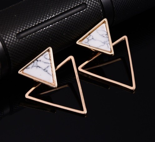 Earrings - Triangles