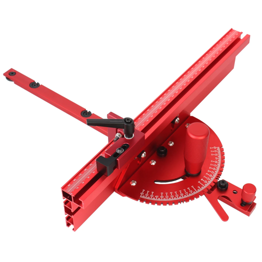 Ecartament de unghiuri din aluminiu pentru lemn, șablon de precizie de 45 cm cu mâner, instrument de măsurare pătrat pentru tâmplar, pentru tăiere