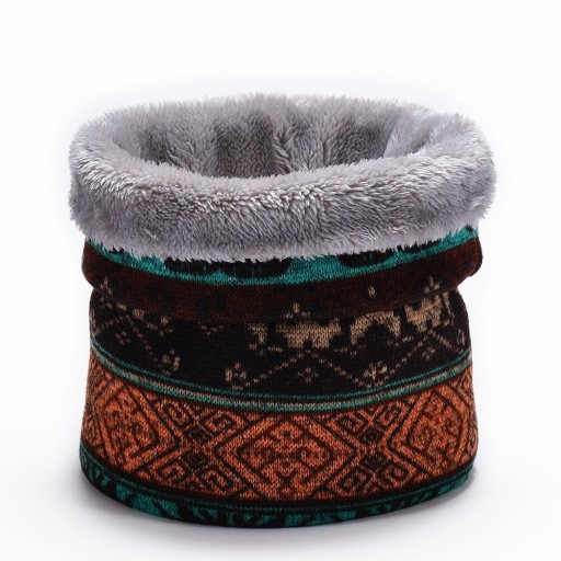 Écharpe d'hiver à motif