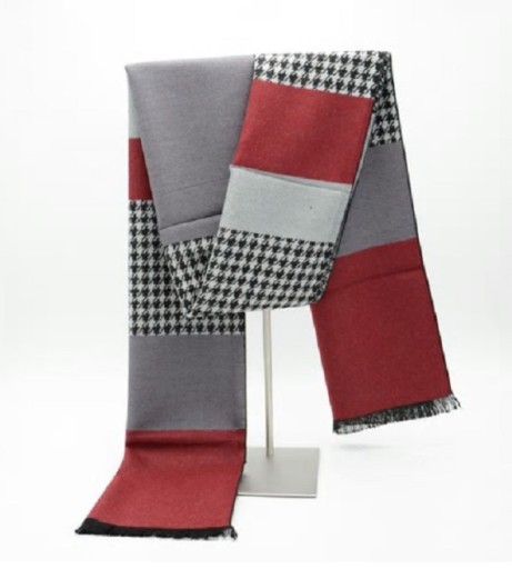 Écharpe de qualité pour homme avec motif J1429