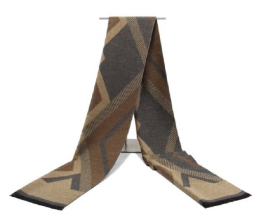 Écharpe pour homme avec losanges J2623