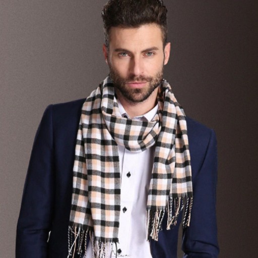 Écharpe pour homme de style européen J758