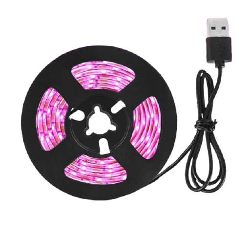 Éclairage à bande pour culture domestique 120 LED 200 cm