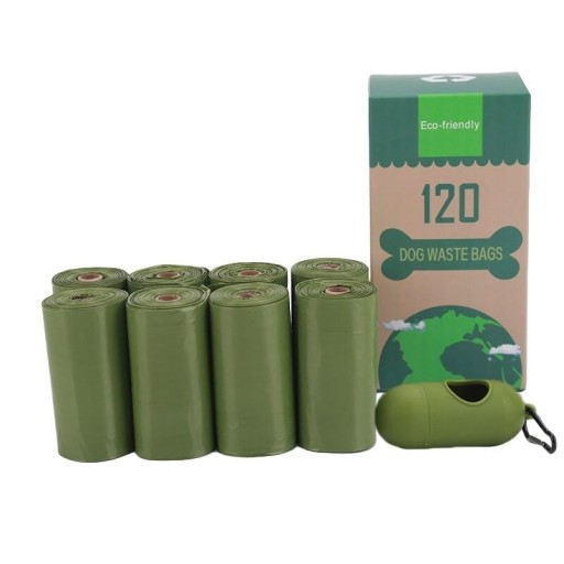 Ecologische hondenpoepzakjes met zakje