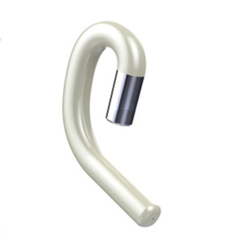 Écouteur Bluetooth 5.0 mains libres à crocher avec une surface brillante Batterie de 90 mAh avec une autonomie de 6 à 8 heures Dimensions 7 x