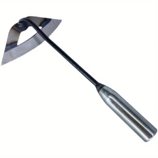 Edelstahl-Gartenhacke 34 cm Arbeitsbereich 16 cm Handwerkzeug zum Bearbeiten des Bodens und zur Pflege von Beeten