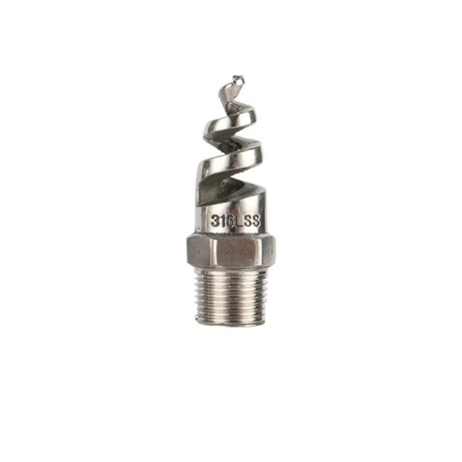 Edelstahlspiraltrache 3/8" 16,2 mm 316L mit Außengewinde gegen Verstopfung breiter Sprühstrahl für die Bewässerung