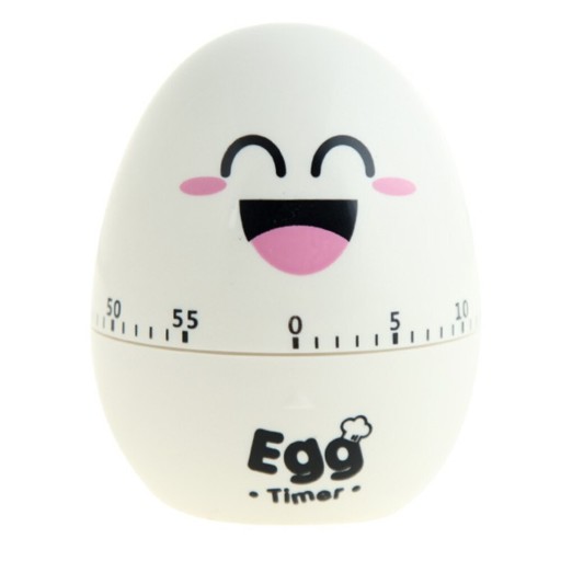 Egg-Shaped Mechanical Timer C454