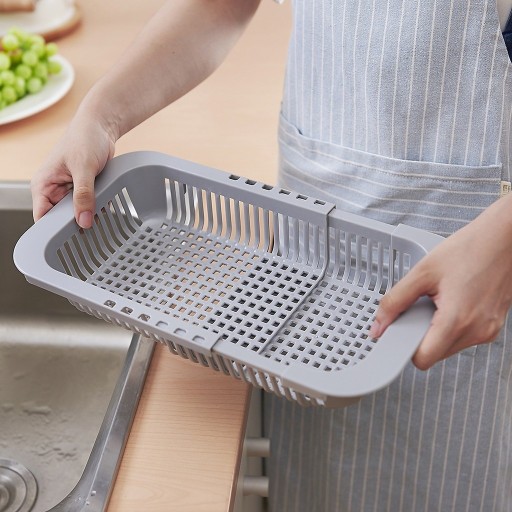 Égouttoir rétractable pour évier