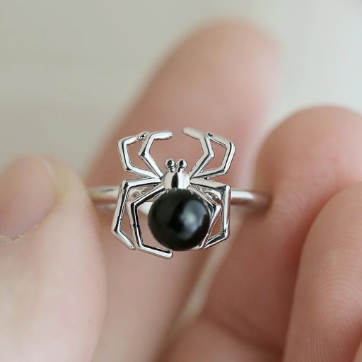 Ein Ring mit einer Spinne
